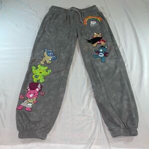 Care Bears x Universal Monsters Gray Sweatpants With Pockets